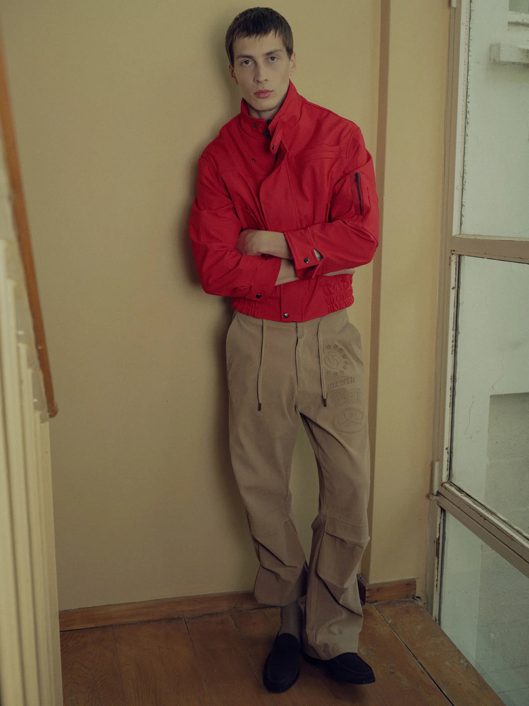 Giesto 1987 limewash pants in carton