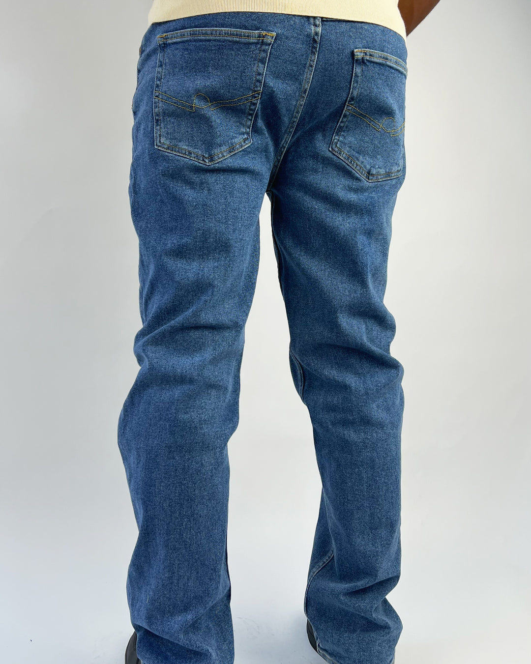 N Man Regular Fit Denim Jeans in blue