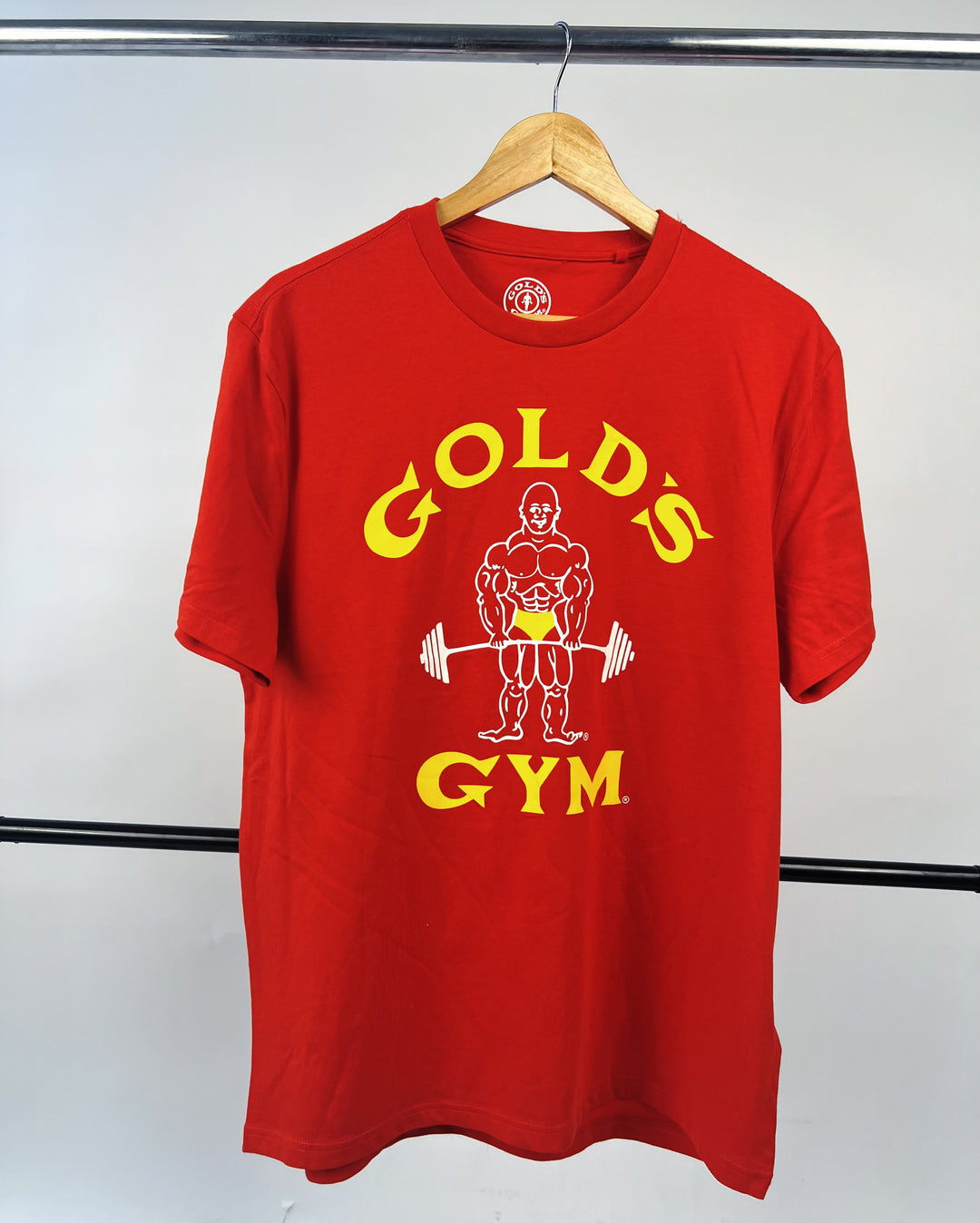 Golds Gym Logo T-shirt in Orange