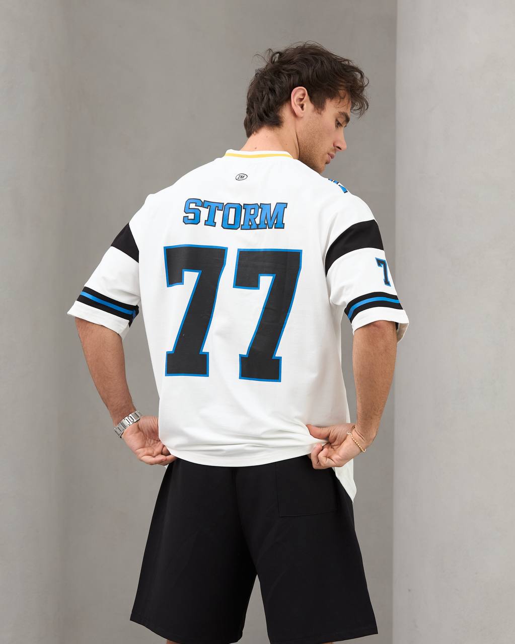 2morrow Storm Jersey T-shirt in white