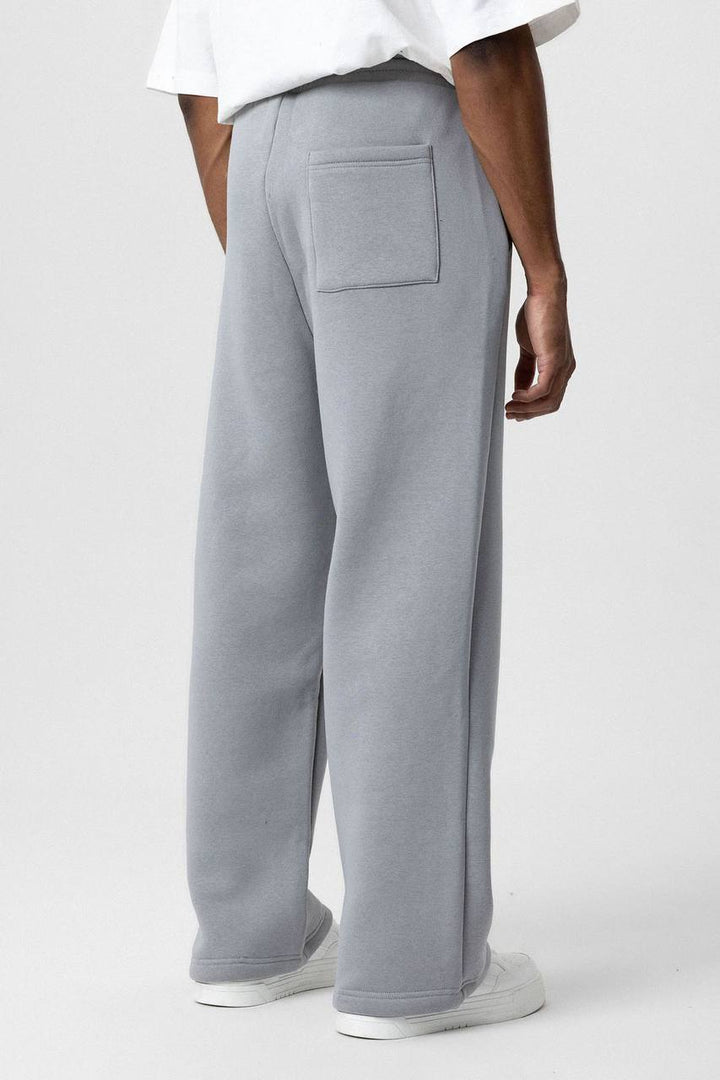 Vamos Premium Straight Fit Sweatpants in Grey