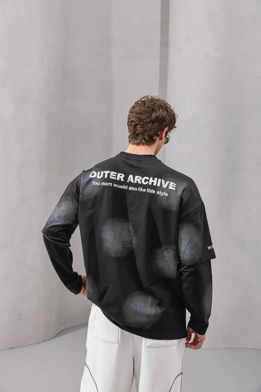 2morrow Archives Longsleeve T-shirt in Black