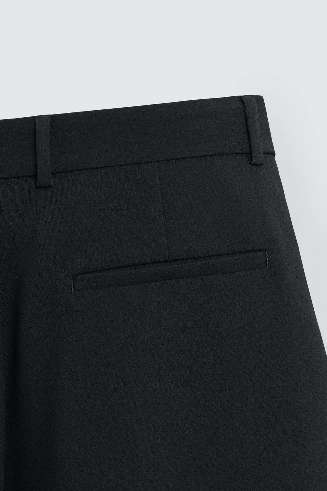 Snazzy smart wide leg pants in black
