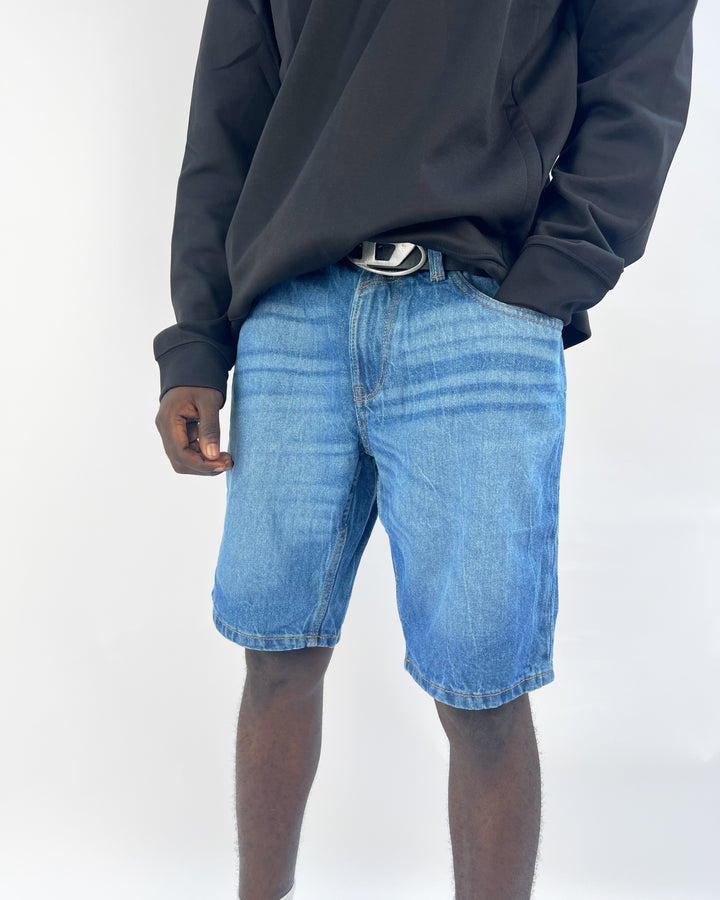 Tom Tailor Denim Shorts in Mid stone blue