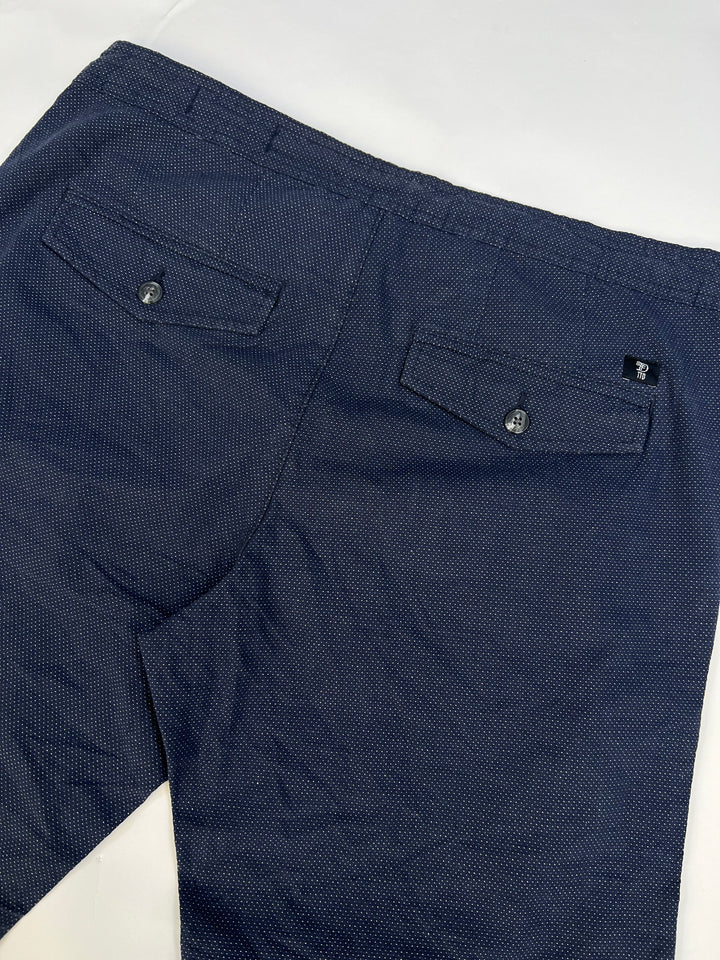 Tom Tailor Chino Shorts in navy with drawstring