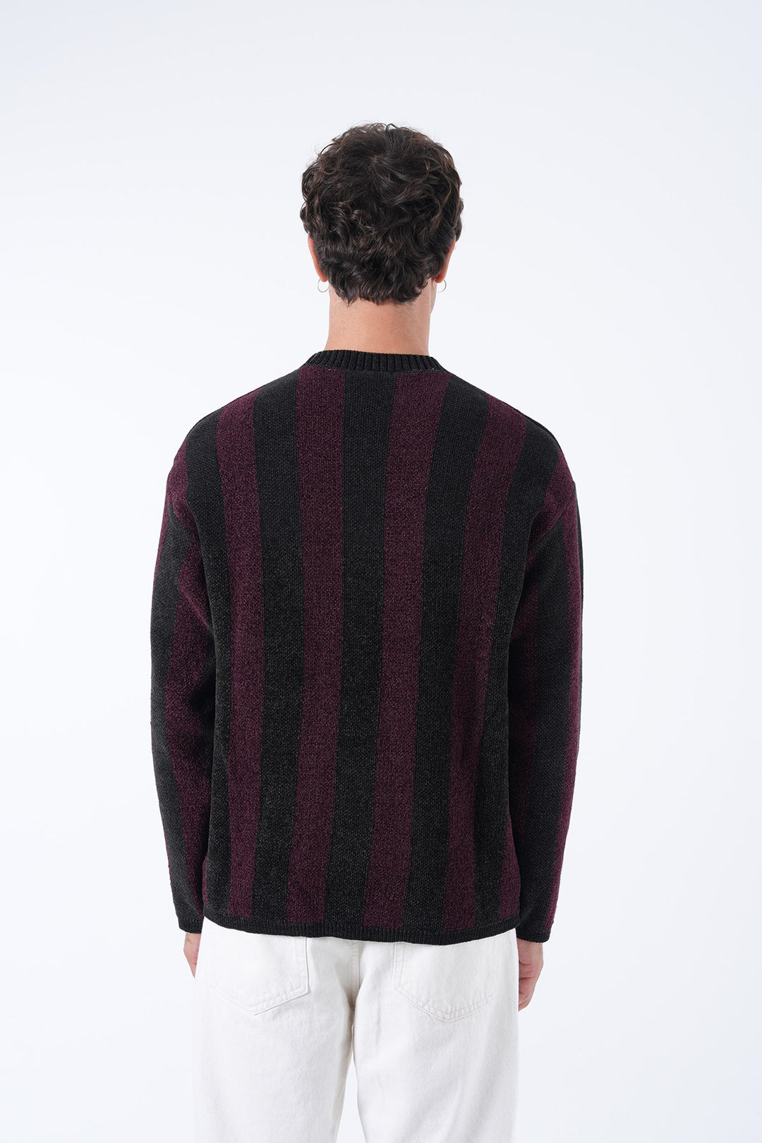 2512 Design Text Print Sweatshirt