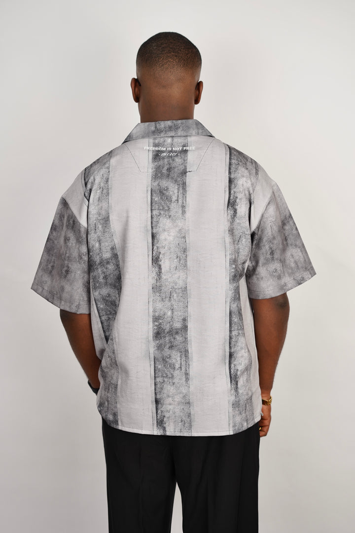 2morrow Bar Stripe Short Sleeve Revere Shirt