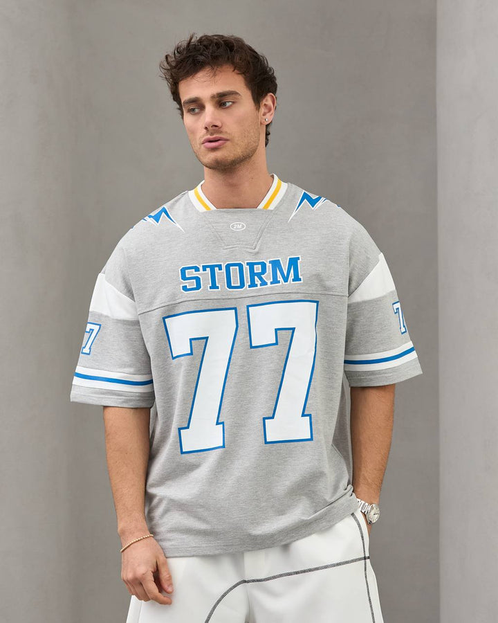 2morrow Storm Jersey T-shirt in grey