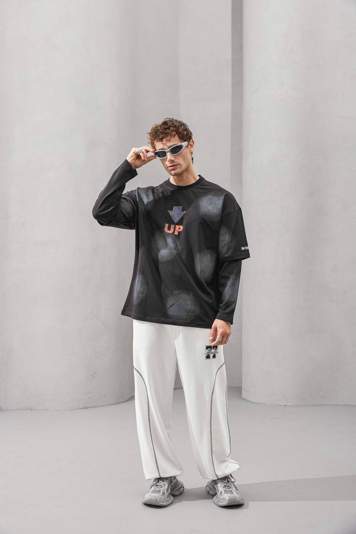 2morrow Archives Longsleeve T-shirt in Black