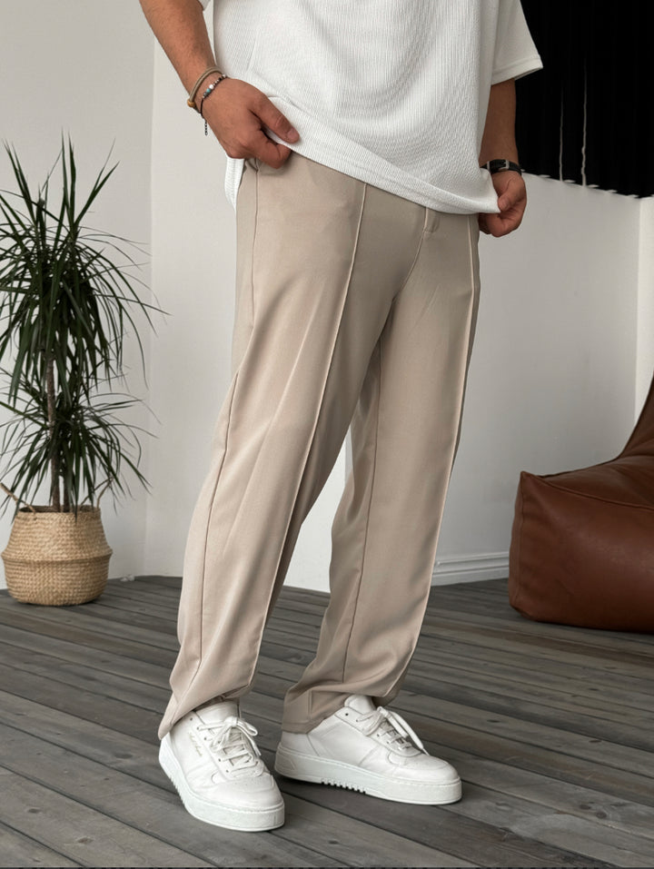 Difransel straight fit pants in carton