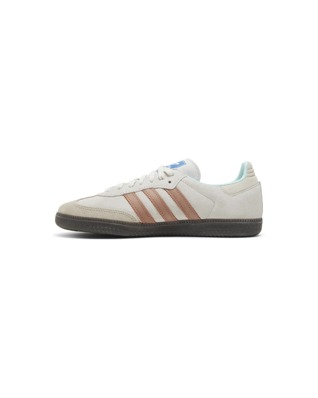 Adidas OG Samba Trainers in Cream and Peach