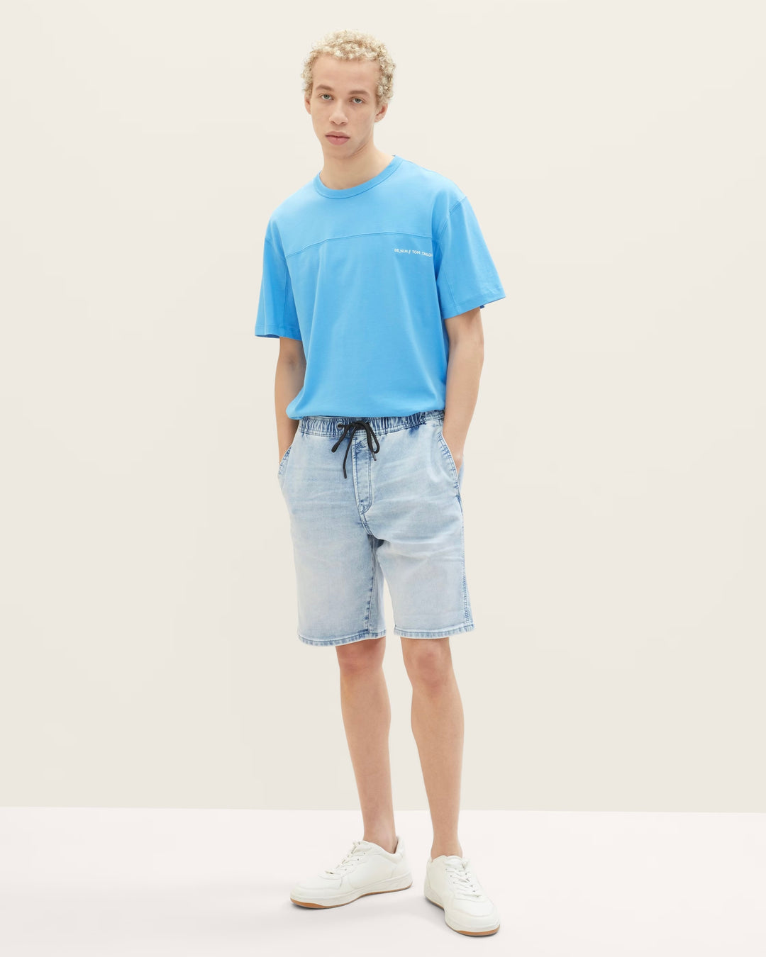 Tom Tailor Denim Shorts with Drawstring