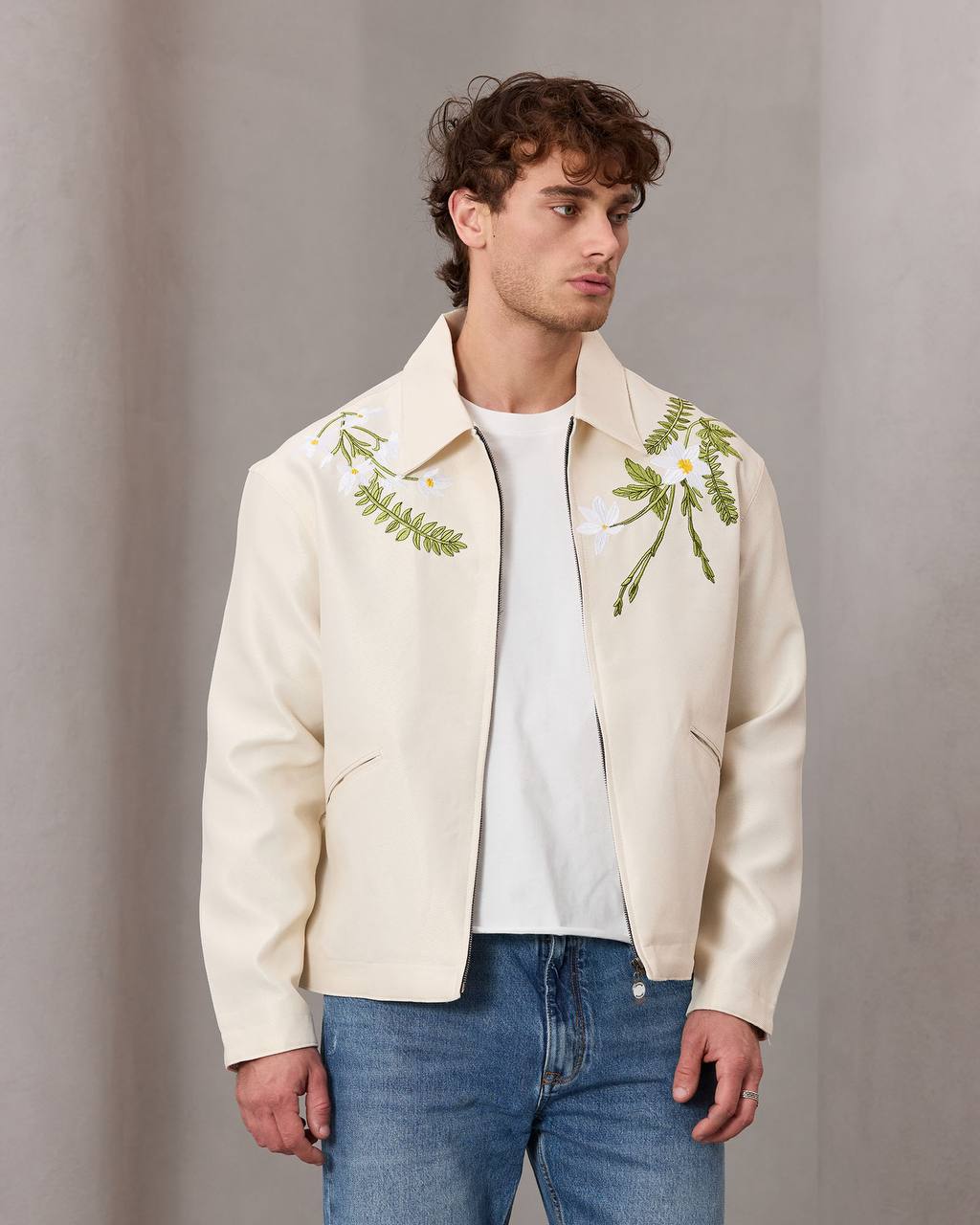 2morrow Floral Embroidered Jacket