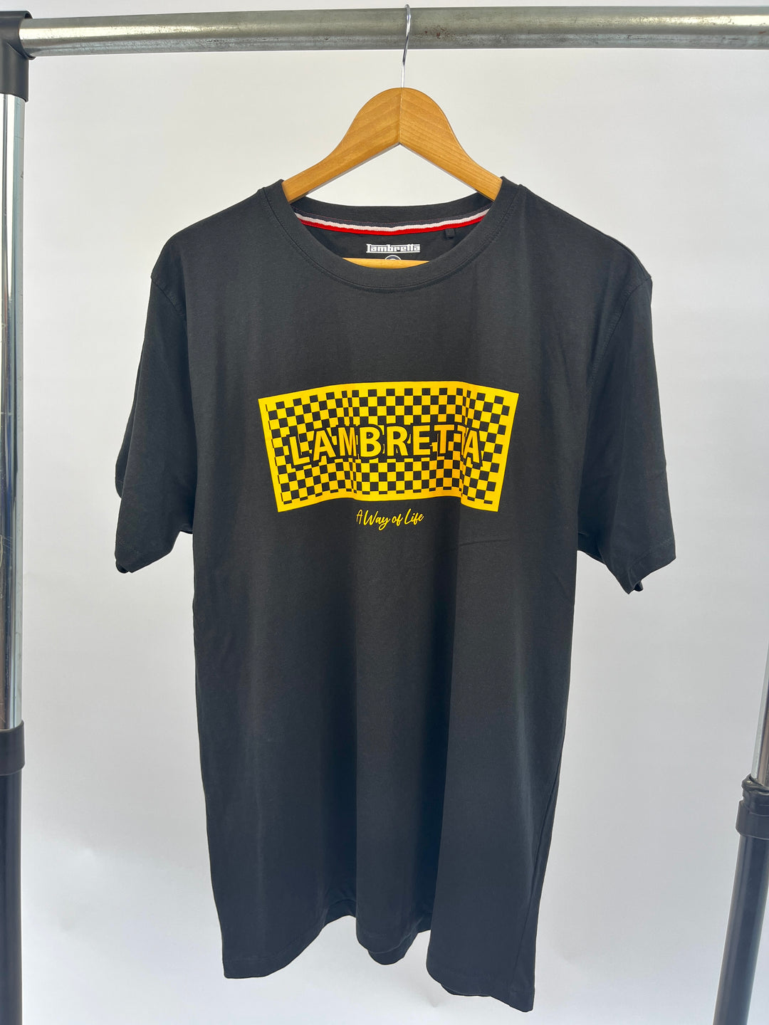 Lambretta text print t-shirt