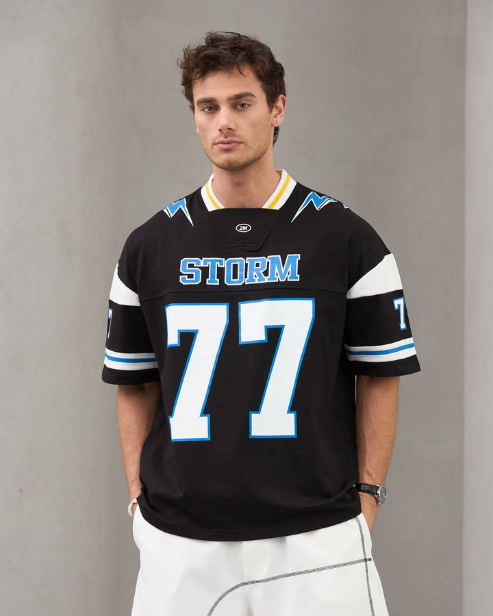 2morrow Storm Jersey T-shirt in black