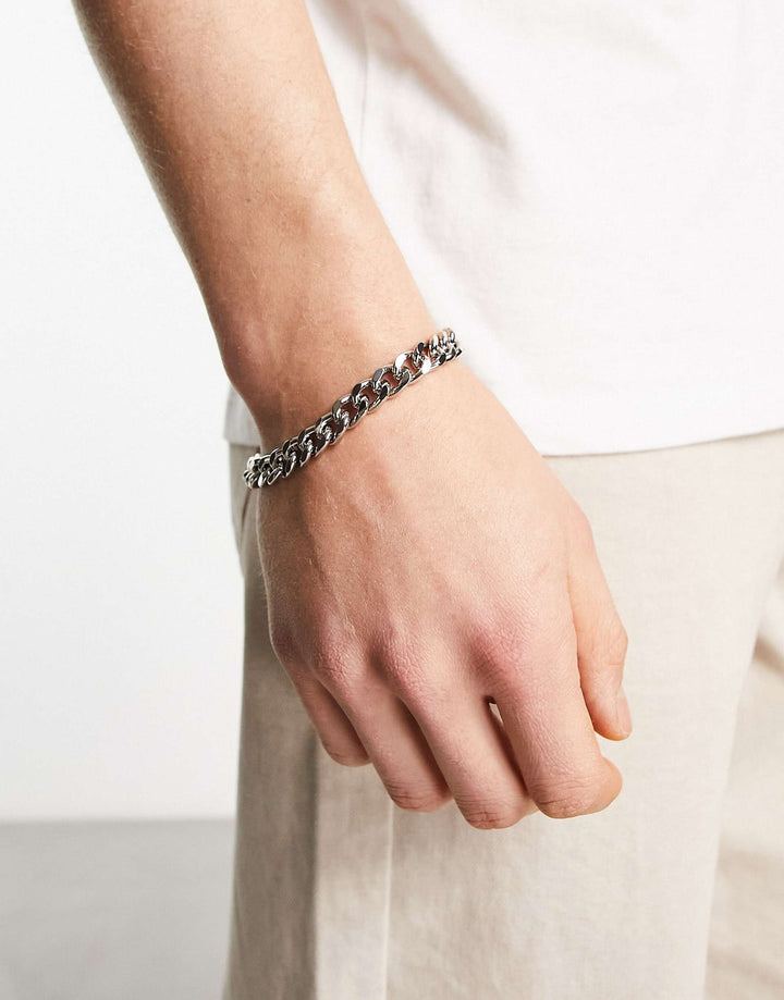 Men’s stainless steel chain bracelet