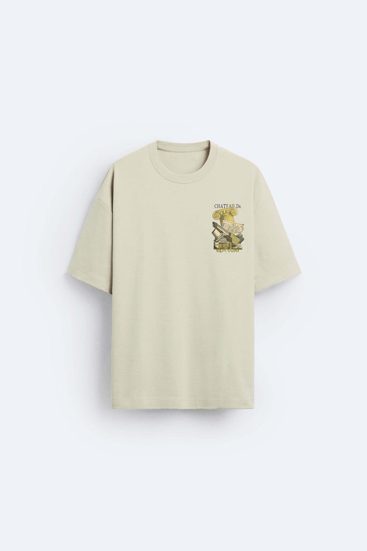 Garm Island Chateau de Garm T-shirt in beige