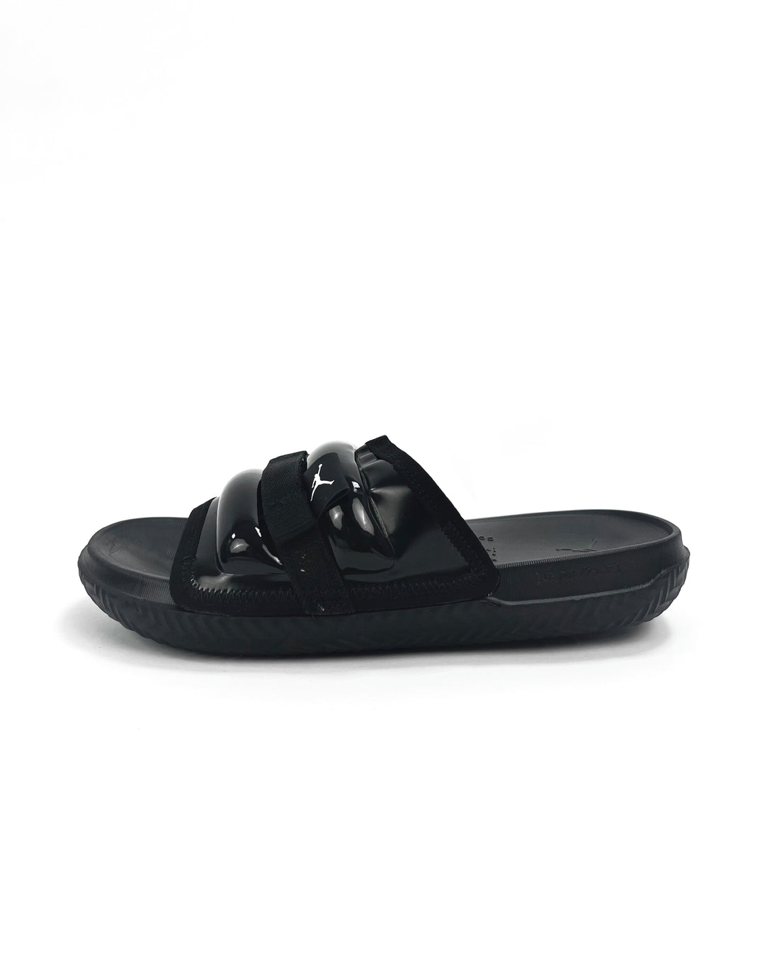 Jordan Super Play Slides in all black