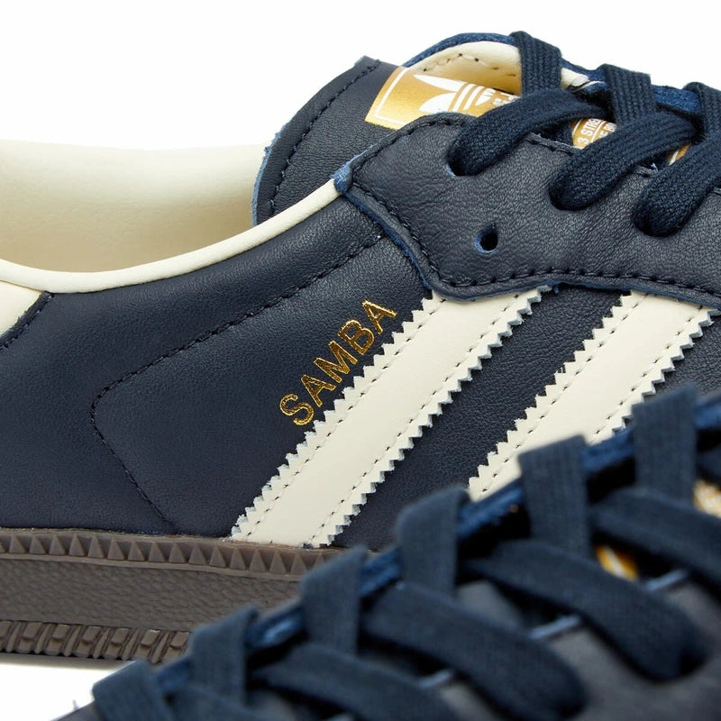 Adidas OG Samba Classic Trainers in Navy