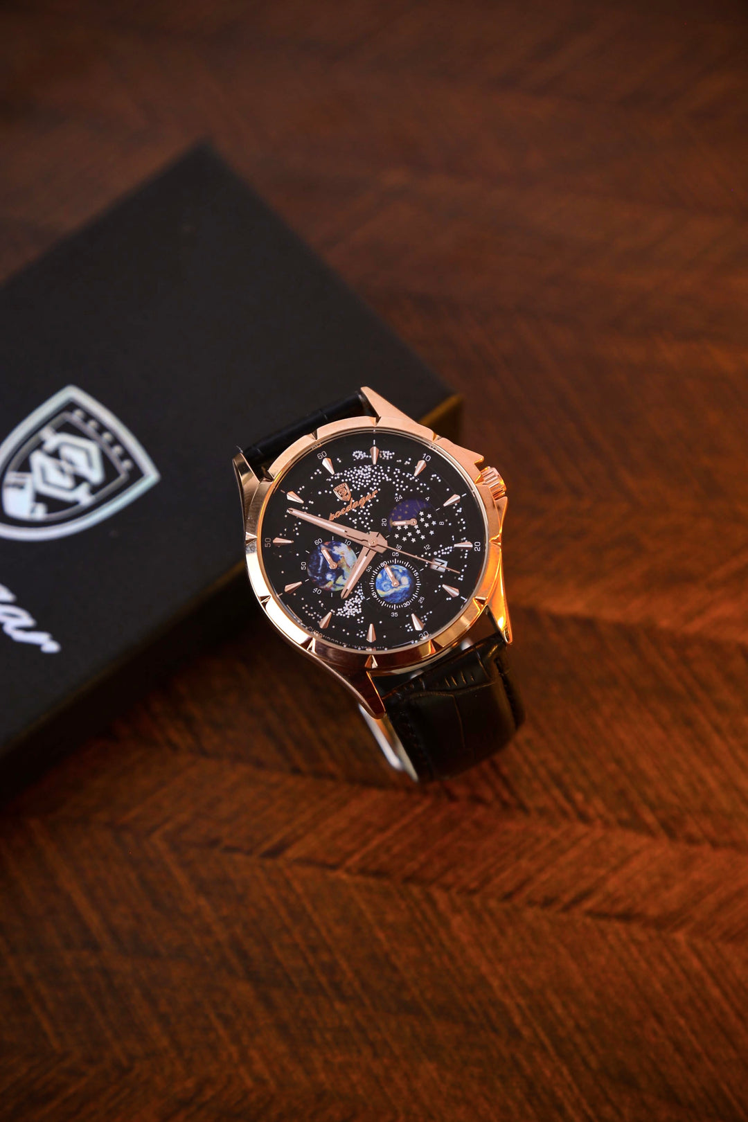 Poedagar Galaxy Quartz Watch