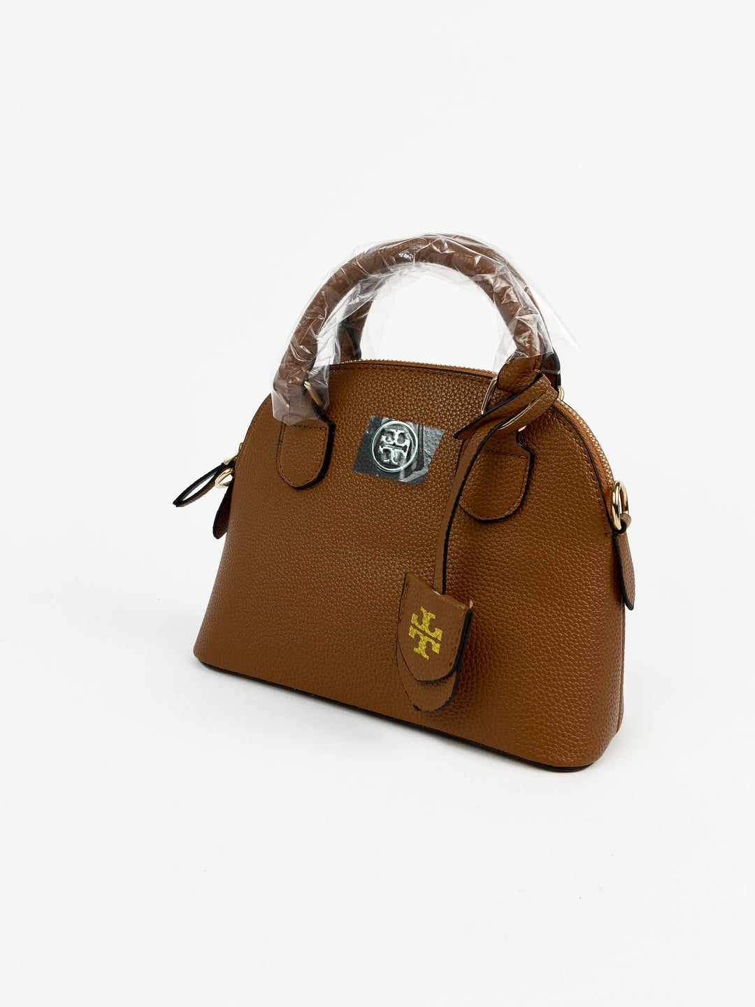 Tory Burch mini satchel bag in brown