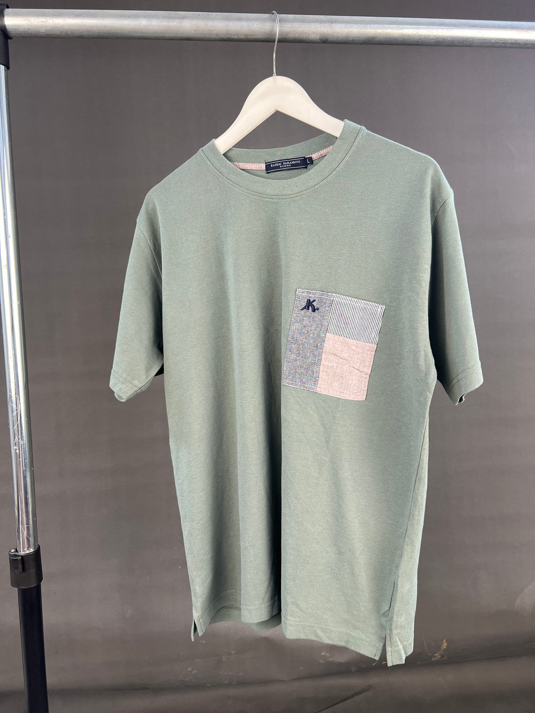 Kansai Yamamoto pocket T-shirt in green