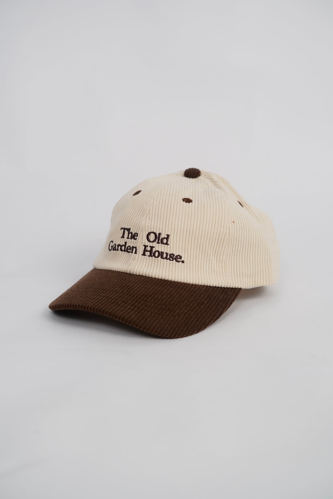 Garden House Corduroy Adjustable Cap in Brown