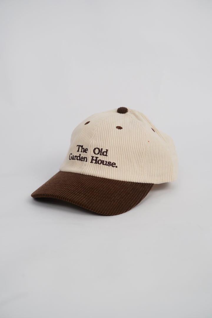 Garden House Corduroy Adjustable Cap in Brown