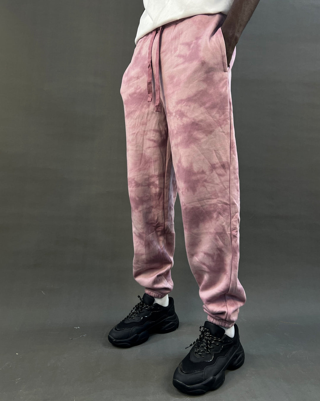 Old navy pink tie die jogger pants