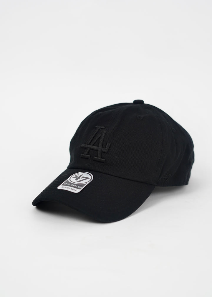 LA Baseball Adjustable Cap in Black