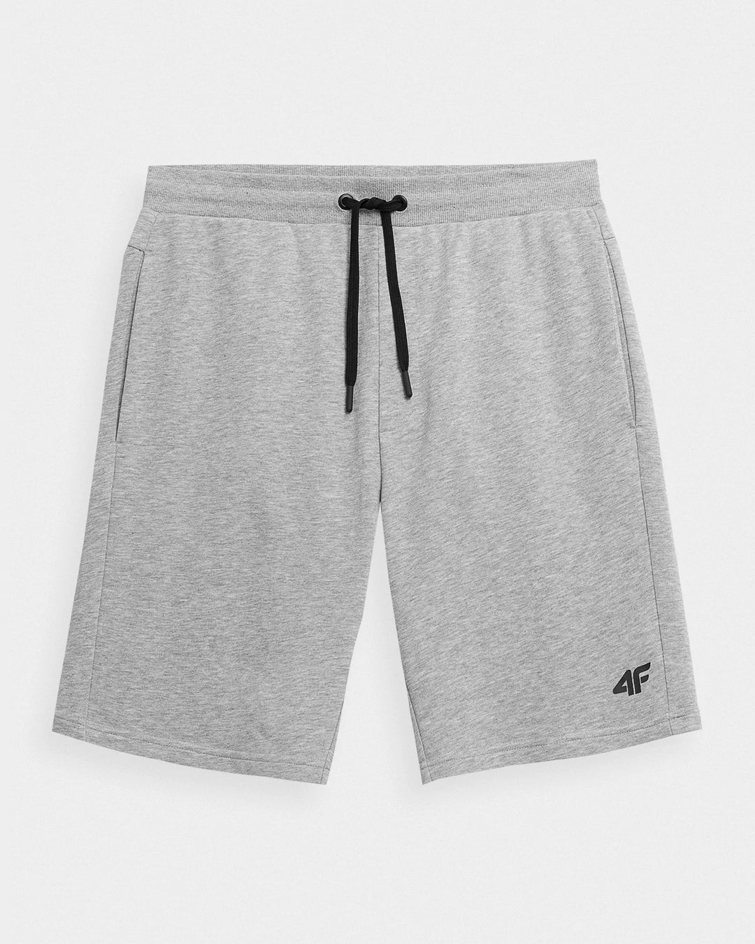 4F sweat shorts in light gray