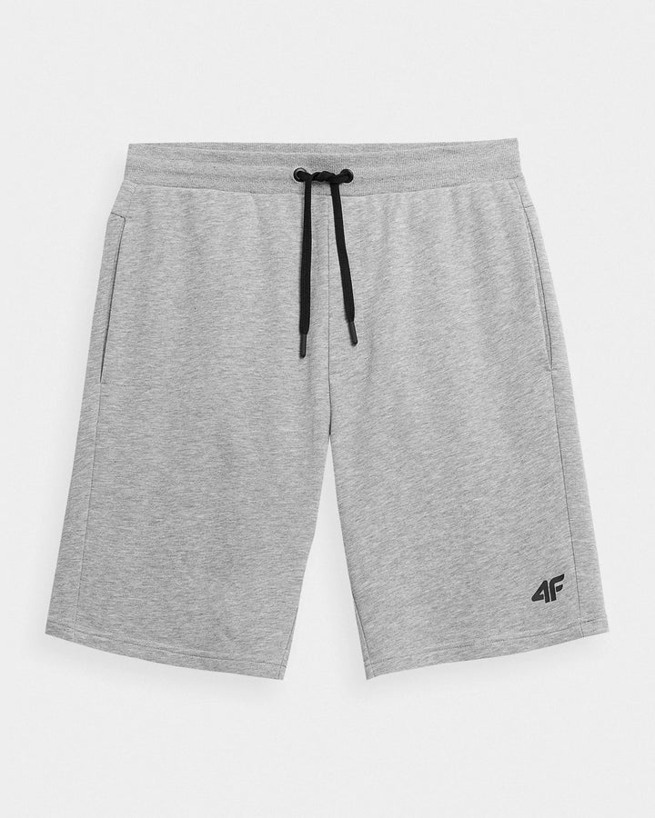 4F sweat shorts in light gray