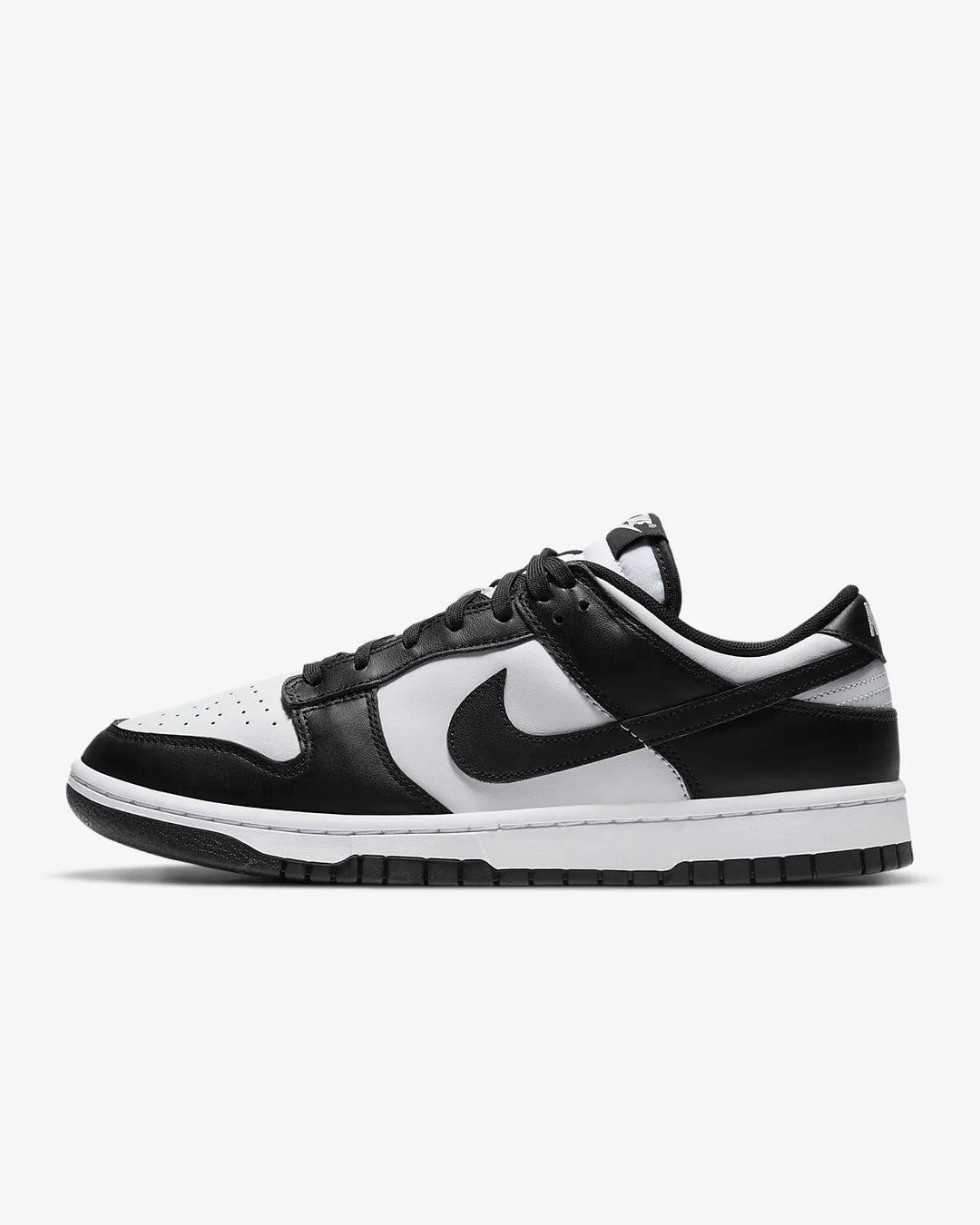Nike Dunk Low Retro Trainers in black and white
