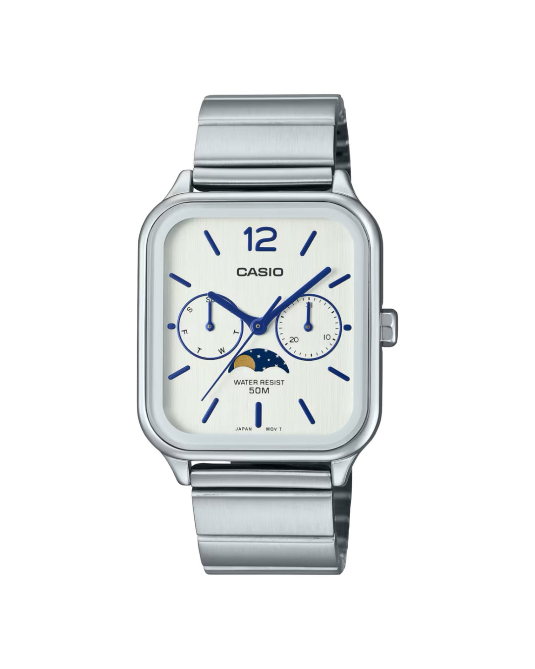 CASIO MTP-M305D-7AV IN STAINLESS STEEL