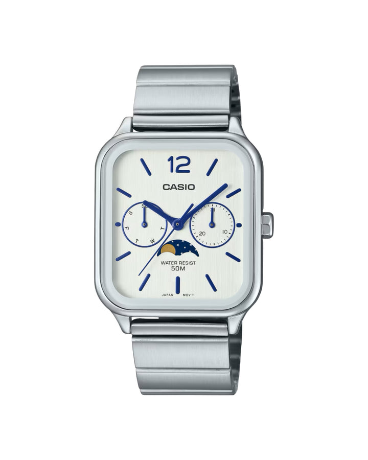CASIO MTP-M305D-7AV IN STAINLESS STEEL