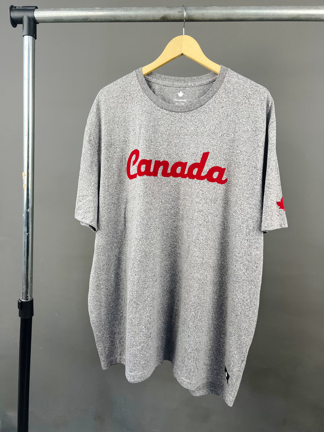 Canadiana text print t-shirt