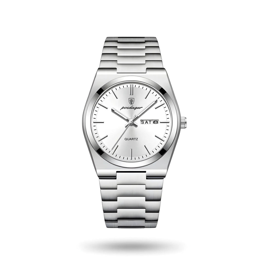 Poedagar Elite Wrist Watch in white
