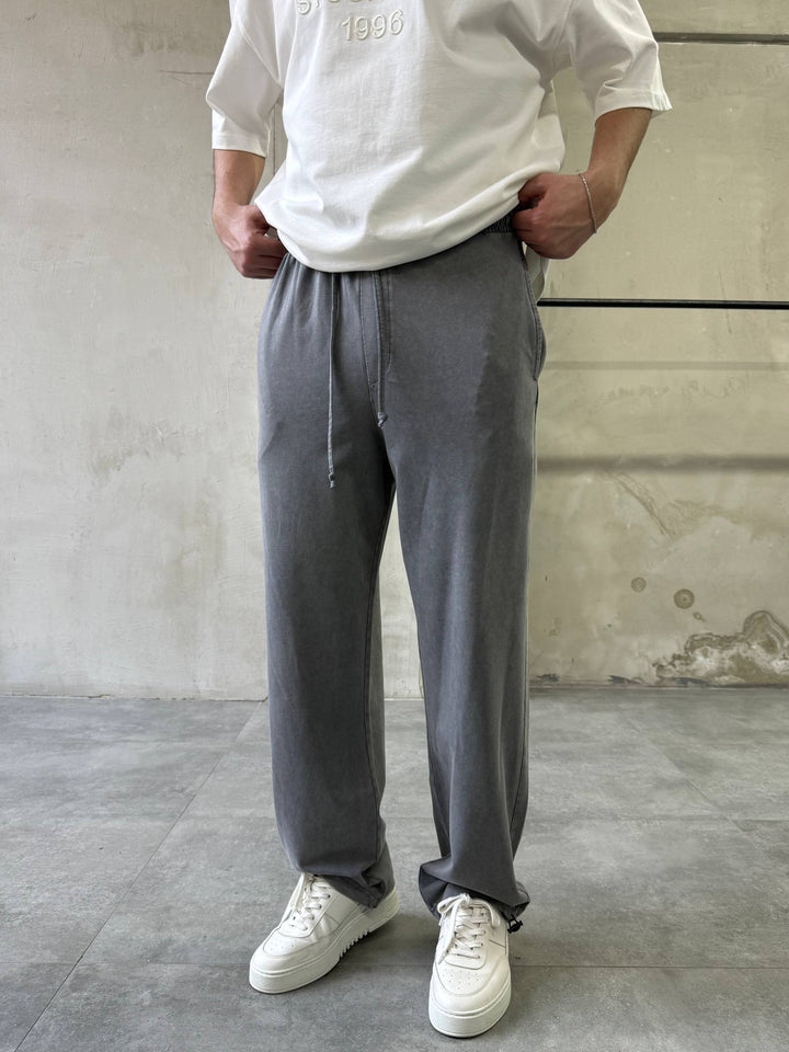 Difransel Cotton Sweatpants in Grey