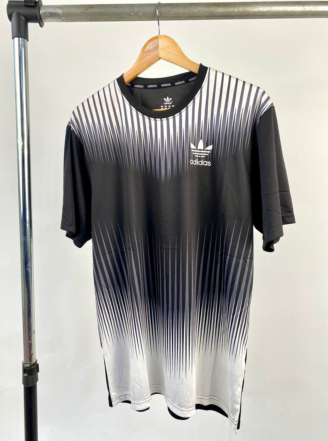 Adidas white logo t-shirt