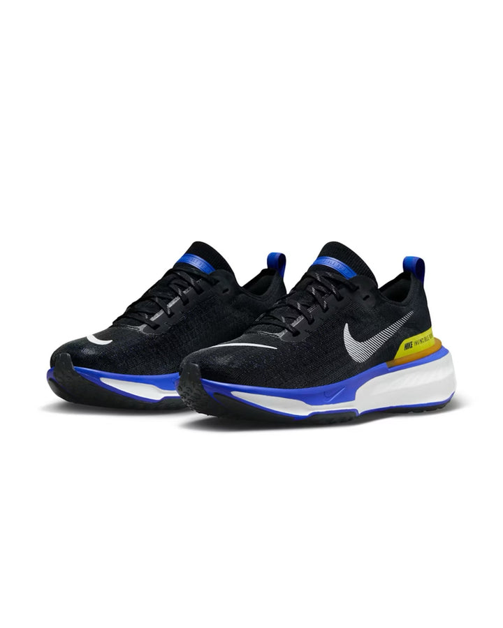 Nike Invincible 3 running trainers in black and blue