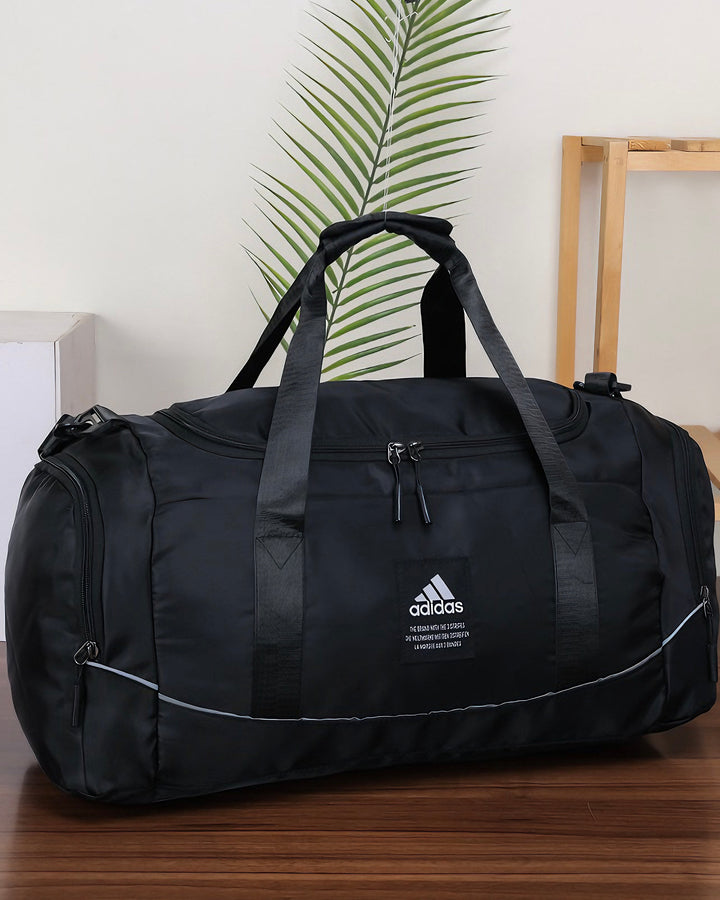 Adidas duffel bag in black