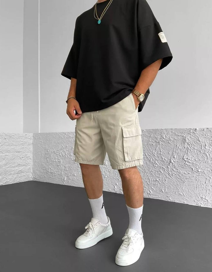 Difransel Cargo shorts in beige