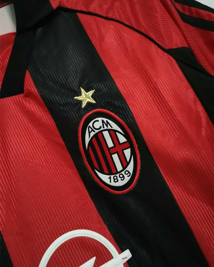 A.C. Milan 1998-00 Home Retro Jersey