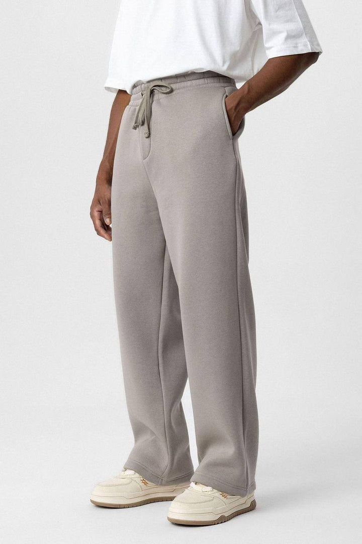 Vamos Premium Straight Fit Sweatpants in Mink