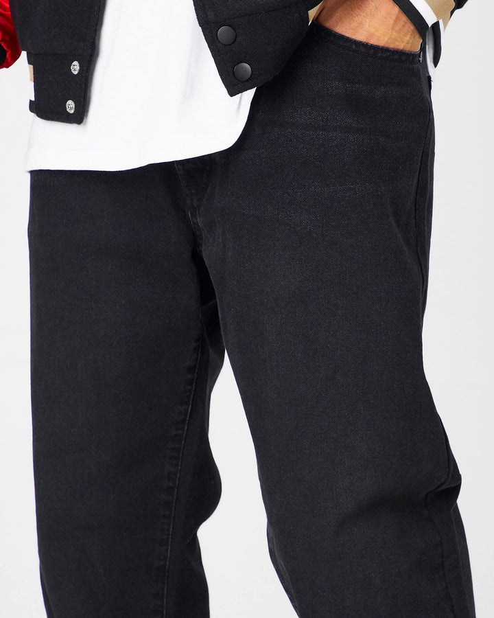 Difransel Straight Fit Balón Jeans in black