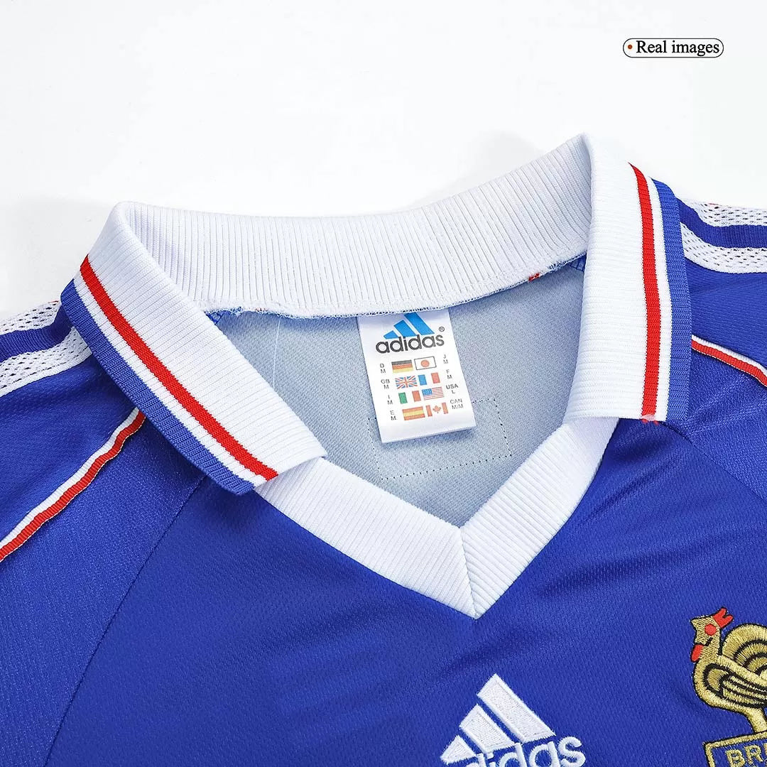 France 98 Wolrd Cup Retro Jersey T-shirt in blue