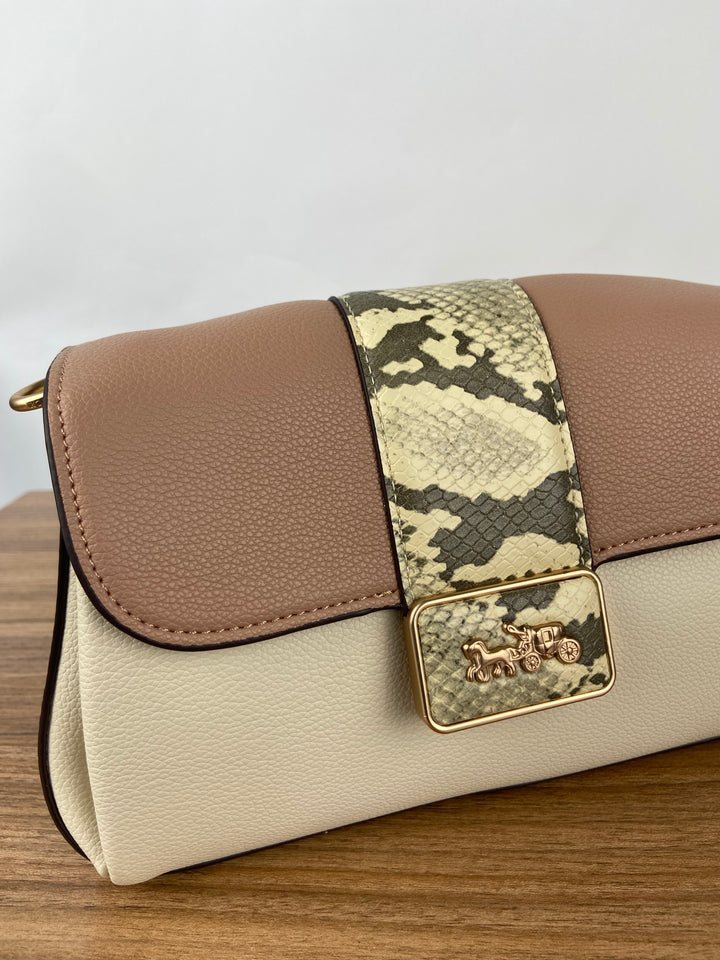 Grace Shoulder bag in nude