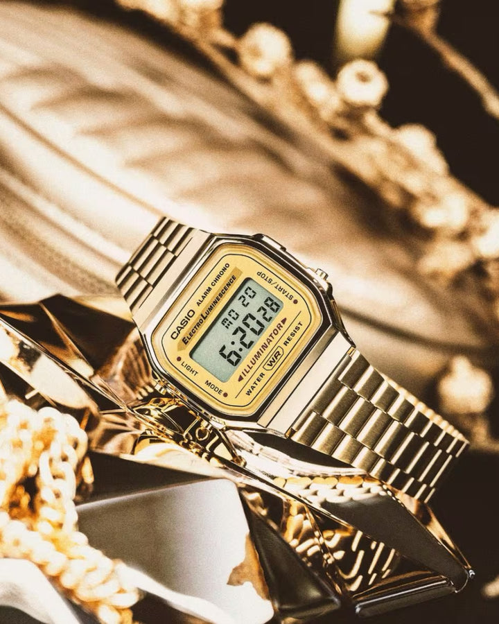 CASIO VINTAGE A168WG-9VT In GOLD
