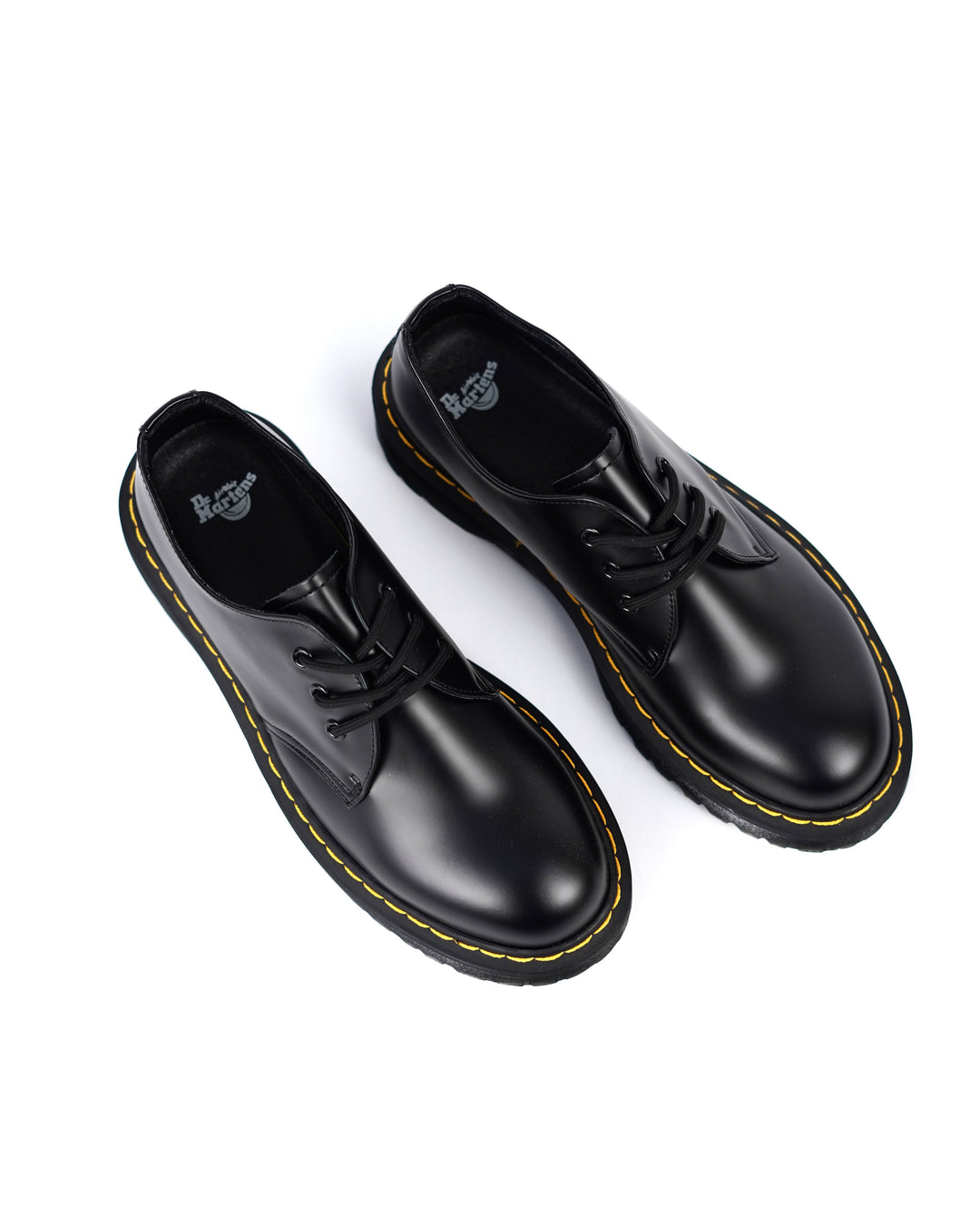 Dr Martens 3 eyed lace up black sole Oxford Shoes