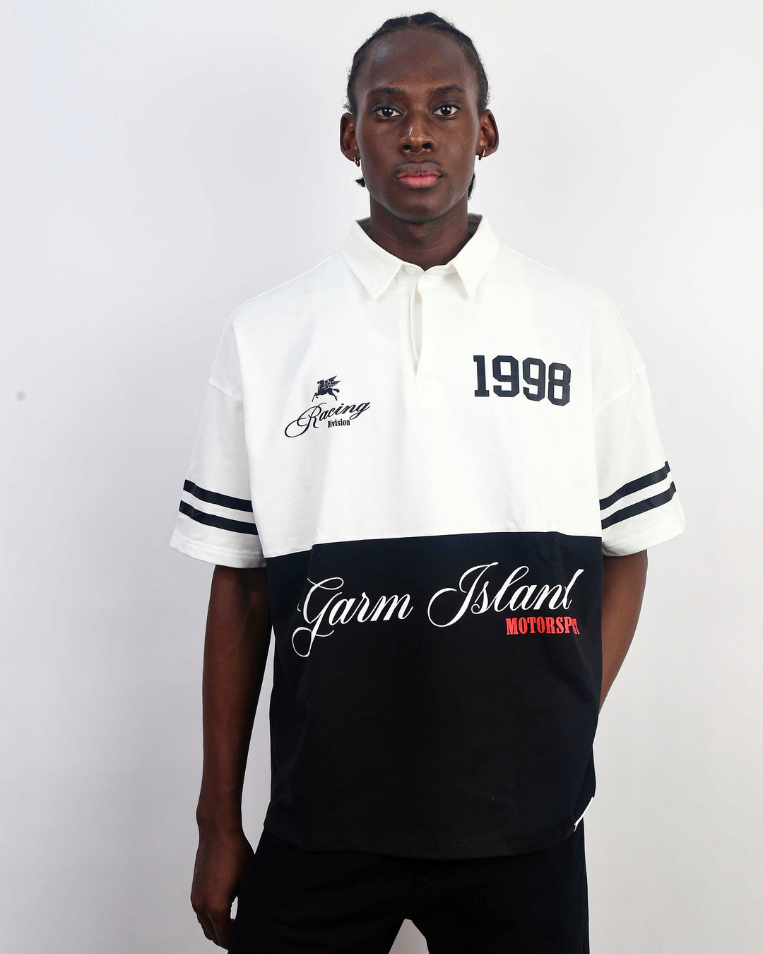 Garm Island Motorsport Rugby Polo Shirt